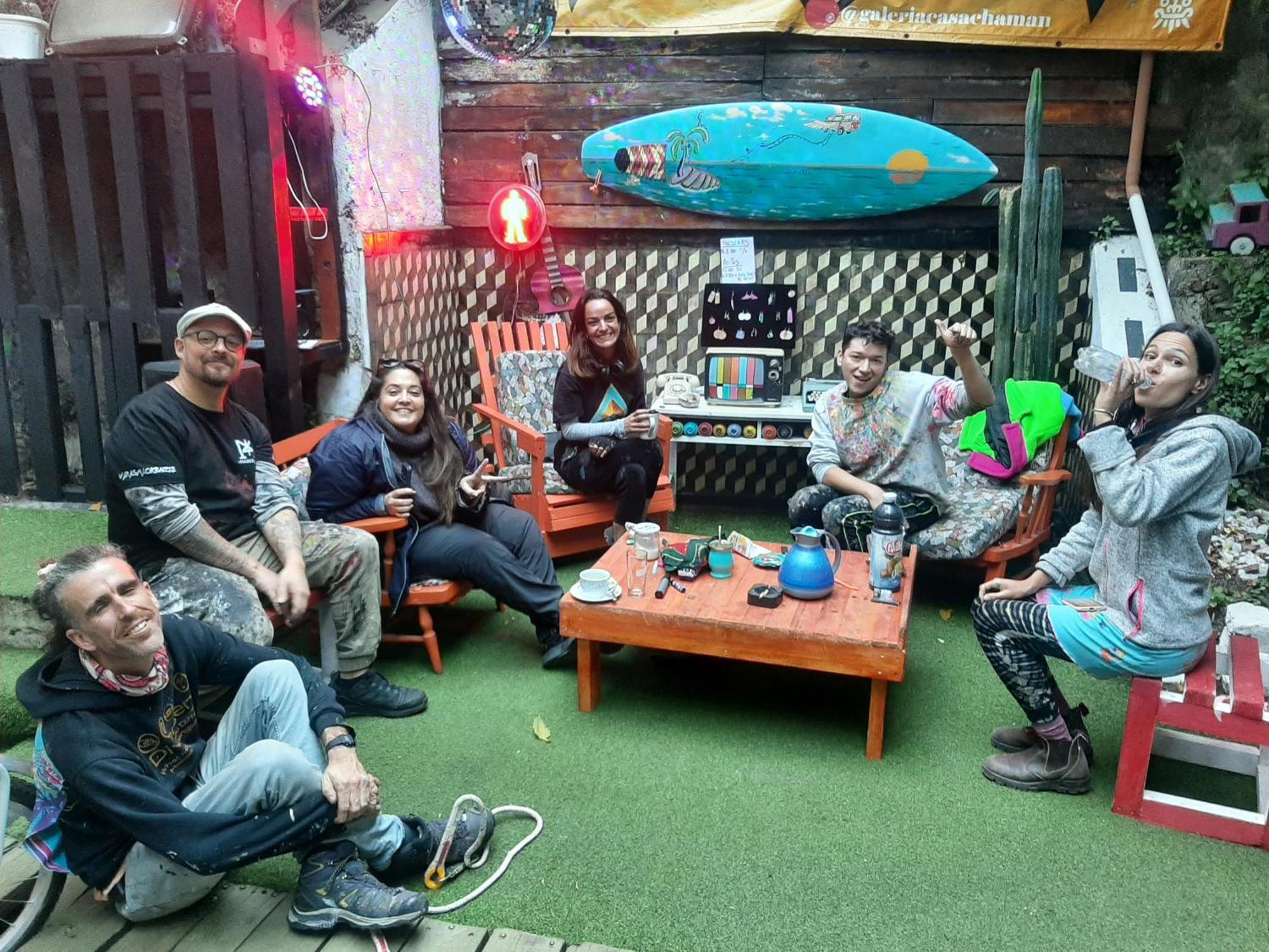 Art Hostel Casa Chaman Valparaiso Ngoại thất bức ảnh